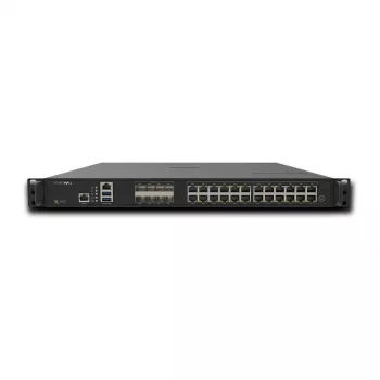 SonicWall NSa 4800 järgmise põlvkonna tulemüür - 1U rack-monteeritav turbeseade 10GbE, 5GbE, 2.5GbE, kõrge kättesaadavusega, kahe üleliigse toiteallikaga
