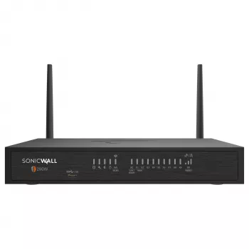SonicWall TZ380 Gen 8 lauaarvuti võrgu turvaseade, 10x 1GbE, 2x 2.5GbE, 2x 5GbE, 6 Gbps tulemüüri läbilaskevõime