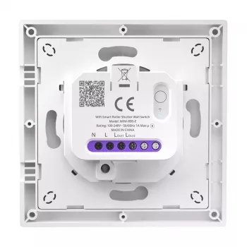 SONOFF MINI-RBS-E Matter nutikas seinlüliti ruloodele, Wi-Fi 2,4GHz, AC 100-240V, 3A