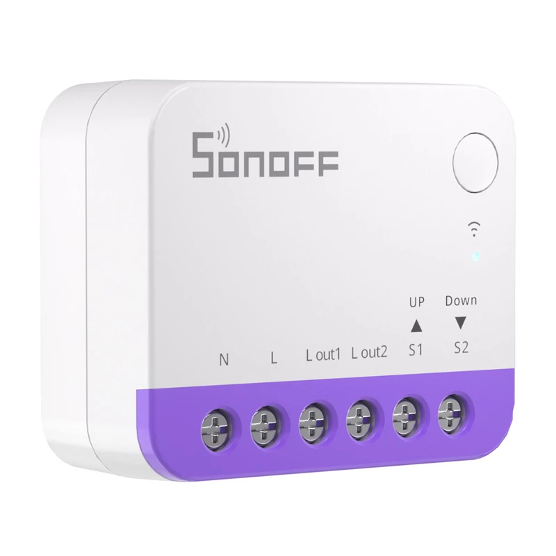 Sonoff MINI-RBS WiFi nutikas mini rullkardina lüliti (2-pakk)