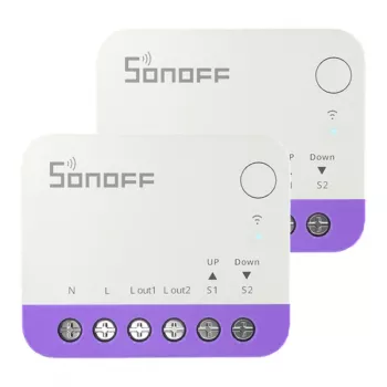 Sonoff MINI-RBS WiFi nutikas mini rullkardina lüliti (2-pakk)