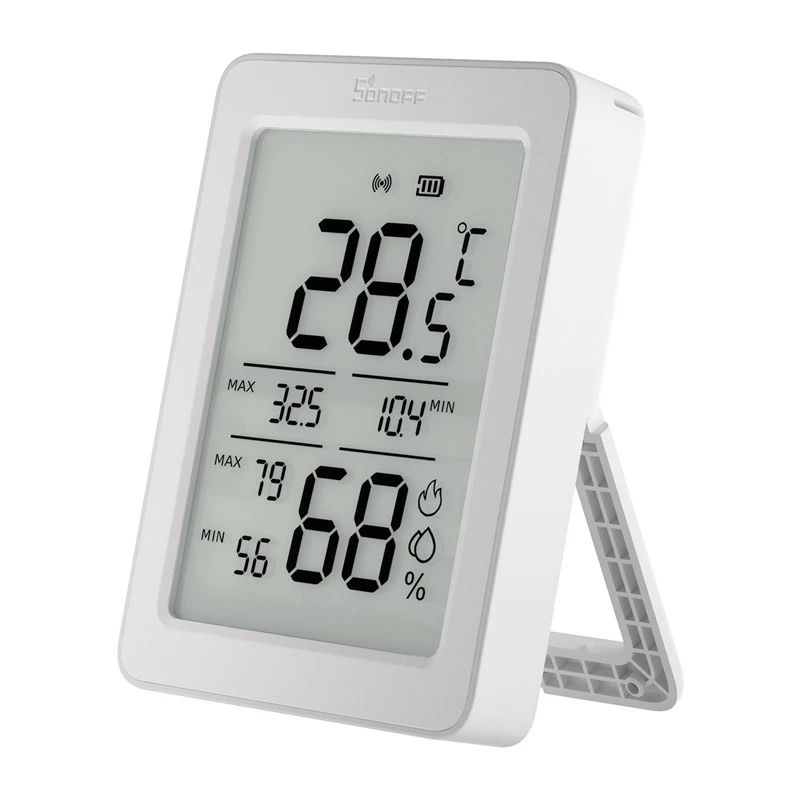 SONOFF ZigBee SNZB-02DR2 temperatuuri- ja niiskusandur, 2-pakk