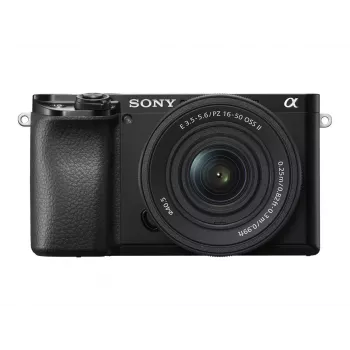 Sony Alpha 6100A ILCE6100AKB.CEC hübriidkaamera E PZ 16–50mm OSS II objektiiviga, must