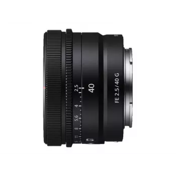 Sony FE 40mm f/2.5 G täiskaader prime objektiiv (SEL40F25GB.SYX)