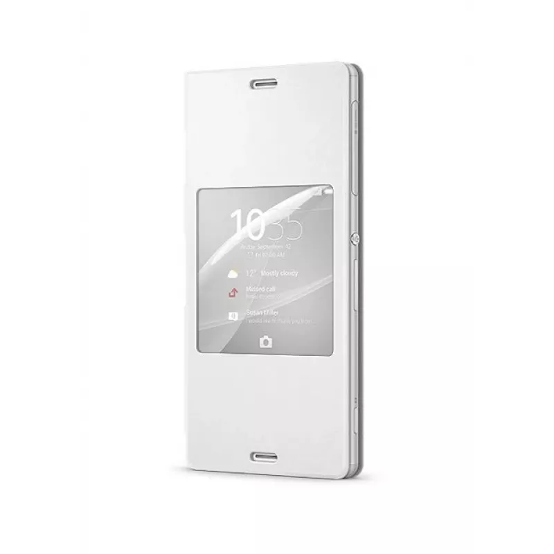 Sony Flip Cover for Xperia Z3 D6603 SCR24 White