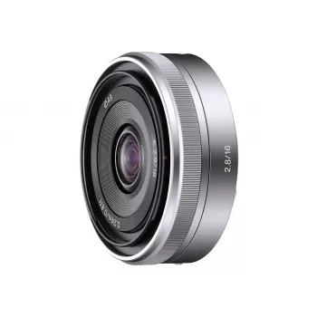 Sony SEL16F28S.SYX E-Mount 16mm f/2.8 lainurkne prime-objektiiv (APS-C, must)