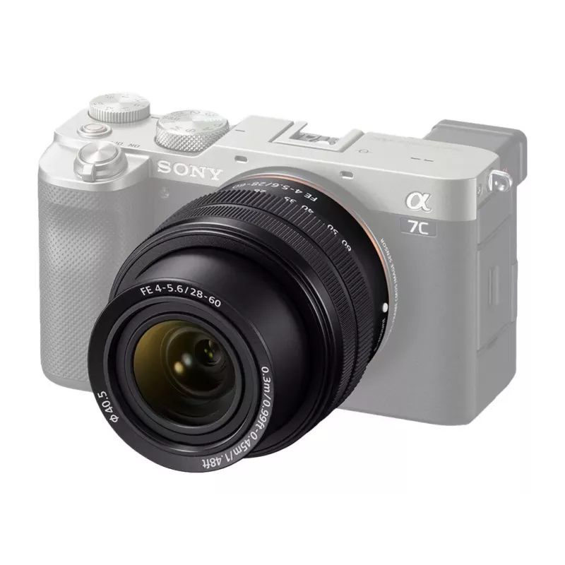 Sony SEL2860B.SYX FE 28-60mm f/4-5.6 täiskaadri E-mount objektiiv