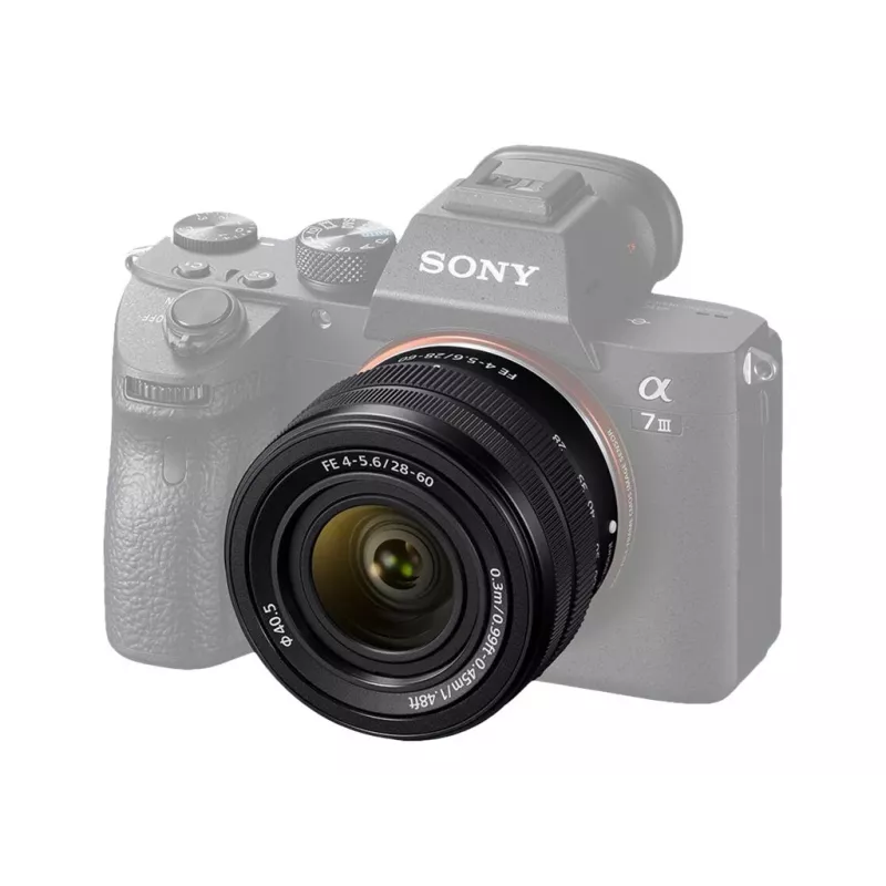 Sony SEL2860B.SYX FE 28-60mm f/4-5.6 täiskaadri E-mount objektiiv
