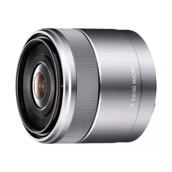 Sony SEL30M35S.SYX E-Mount 30mm f/3.5 makroobjektiiv (hõbedane)