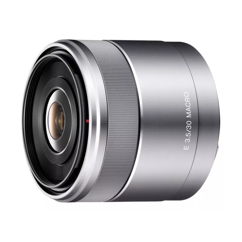 Sony SEL30M35S.SYX E-Mount 30mm f/3.5 makroobjektiiv (hõbedane)