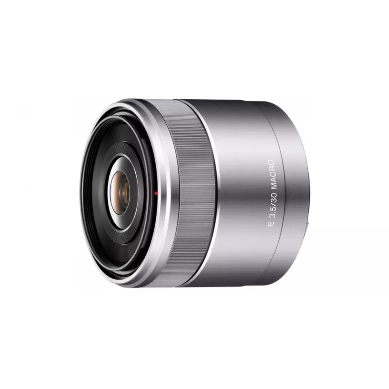 Sony SEL30M35S.SYX E-Mount 30mm f/3.5 makroobjektiiv (hõbedane)