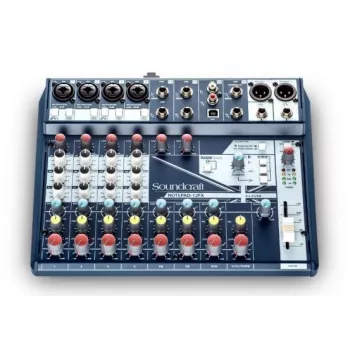 Soundcraft Notepad-12FX Analoogsegamiskonsool USB-heliinterface ja Lexicon-efektidega