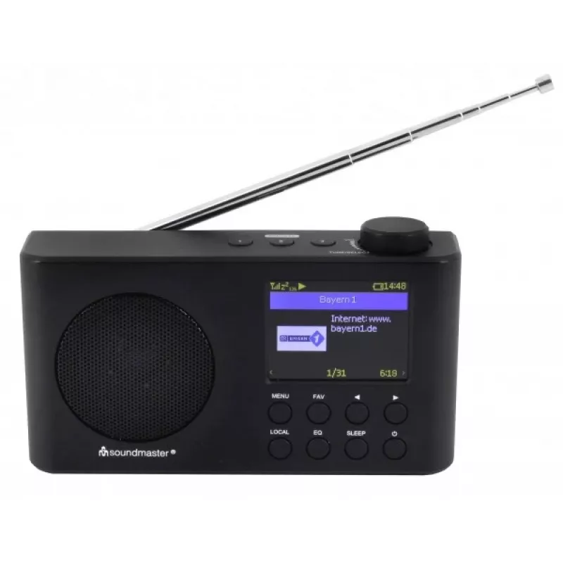 Soundmaster IR6500SW Kaasaskantav Digitaalraadio Internet/DAB+/FM WLAN Bluetooth