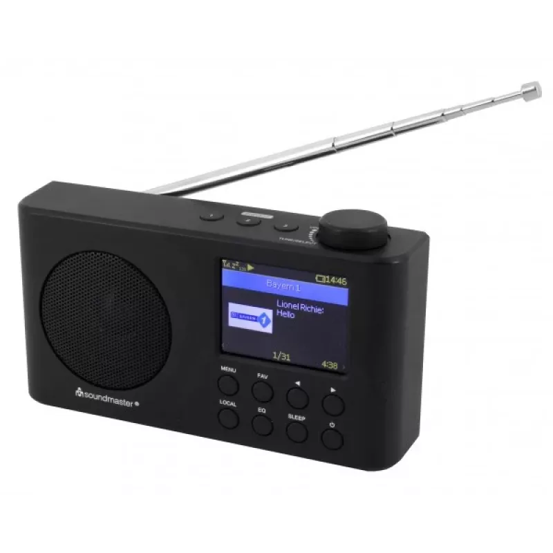 Soundmaster IR6500SW Kaasaskantav Digitaalraadio Internet/DAB+/FM WLAN Bluetooth