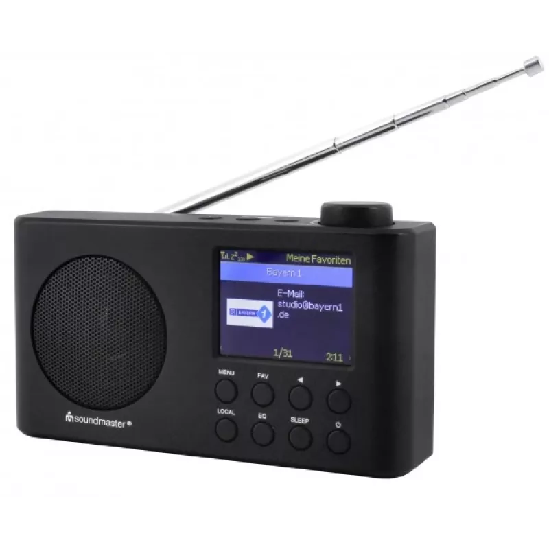 Soundmaster IR6500SW Kaasaskantav Digitaalraadio Internet/DAB+/FM WLAN Bluetooth