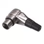 Soundsation GO-LINK SXLR034F-B 3-pin XLR emane pistik, jootmisega, must, 25 tk