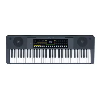 Soundsation JUKEY 610 - 61-klahviga kaasaskantav klaviatuur: 300 häält, 300 rütmi, USB-MIDI, LCD-ekraan ja toiteadapter