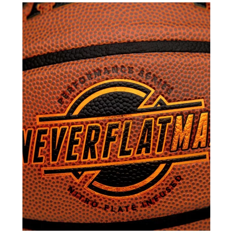 Spalding Neverflat Max Sise- ja väliskorvpall Pruun Suurus 7