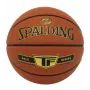 Spalding TF Gold sise- ja väliväljakute korvpall - ametlik suurus 7, Performance Composite Leather, täiustatud haardega, sügava kanalikujundusega, oranž