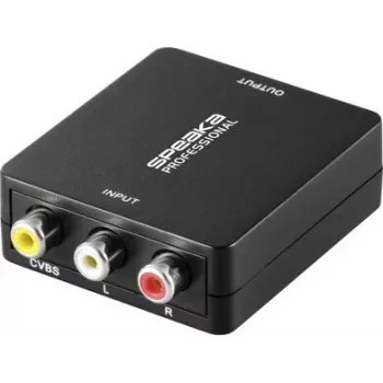 SpeaKa Professional AV-konverter RCA/Cinch HDMI-ks 1080p SP-12170984