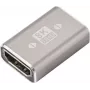 SpeaKa Professional SP-11301992 HDMI-adapter emane-emane 8K 60Hz 4K 120Hz Alumiinium Hall