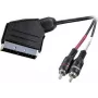 SpeaKa Professional SP-7870676 Helikaabel 2 m SCART - 2 x RCA must