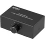 SpeaKa Professional SP-AS-500 4-porti Cinch audio lüliti kahesuunaline metallkorpus