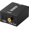 SpeaKa Professional SP-ATDAC-100 analoog-digitaalne helimuundur RCA Toslink & koaksiaal 24-bit/48kHz must SP-13904368