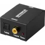 SpeaKa Professional SP-ATDAC-100 analoog-digitaalne helimuundur RCA Toslink & koaksiaal 24-bit/48kHz must SP-13904368