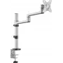SpeaKa Professional SP-MM-1060 ühe monitori lauakinnitus 17–32-tollistele ekraanidele, alumiinium, täisliikuvusega kõrgusreguleeritav, VESA 75/100, 9kg, must SP-14376400