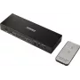 SpeaKa Professional SP-SWAP-500 2-pordiline HDMI KVM maatrikslüliti heliga, 4K UHD, USB 2.0 jaotur, metall, must SP-13904372