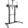 SPEAKA PROFESSIONAL SP-TVC-600 TV käru 60 inch-100 inch ekraanidele, kõrgusreguleeritav, 100 kg kandevõime, lukustatavad rattad, must SP-10446752