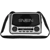 Kõlar SVEN SRP-150, hall (3W, Bluetooth, FM/AM/SW, USB, microSD, taskulamp, aku)