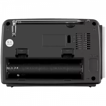 Kõlar SVEN SRP-150, hall (3W, Bluetooth, FM/AM/SW, USB, microSD, taskulamp, aku)