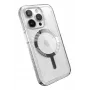 Speck Gemshell Grip + MagSafe iPhone 15 Pro jaoks (Läbipaistev / Kroomviimistlus)