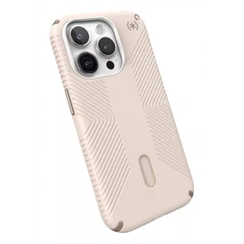 Speck Presidio2 Grip ClickLock & Magsafe iPhone 15 Pro jaoks (Bleached Bone / Heirloom Gold / Hazel Brown)