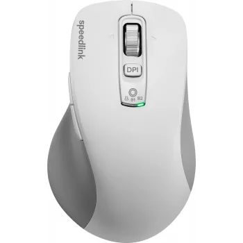 SPEEDLINK VELORA laetav traadita hiir, Bluetooth & 2.4 GHz, nutika lendava kerimisrattaga, valge SL-630310-WT