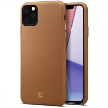 Spigen Apple iPhone 11 Pro La Manon Calin Camel Brown Tagakaas