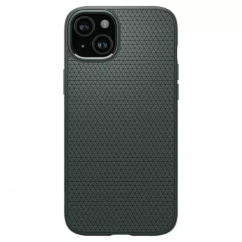Spigen Liquid Air Case for iPhone 15 - Abyss Green