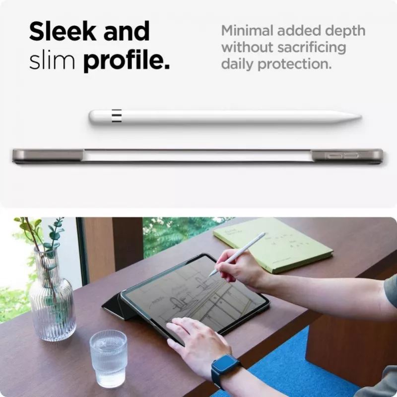 Spigen Smart Fold Case iPad Air 13 inch 2024 jaoks - Must