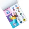 Spin Master Melissa & Doug Sticker WOW! Ice Cream Sticker Stamper & Activity Pad