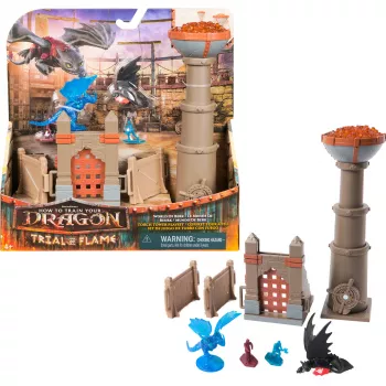 SPINMASTER How to Train Your Dragon - Dragon Arena: Torch Tower Playset