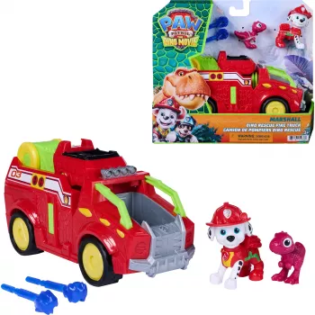 SPINMASTER Paw Patrol: The Dino Movie - Marshall's Dino Fire Truck