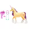 SPINMASTER Unicorn Academy - Ükssarvik Leaf (28 cm, ehtsa laka ja sabaga, eemaldatav valjad, sadul ja hari)