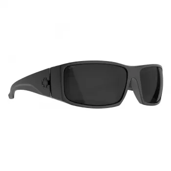 SPY Man Sunglasses 670036374135 - Must propionaatraam, polükarbonaat läätsed, UV400 kaitse, 63/14/130 mm