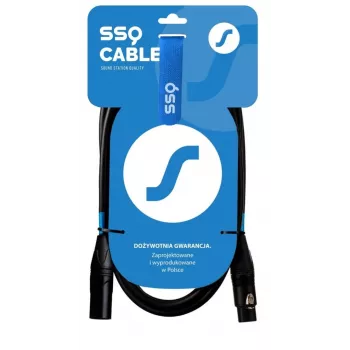 SSQ Cable XX15 - XLR-XLR kaabel, 15 meetrit