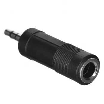 SSQ HA2 - Adapter, 6.3 mm Stereo Jack Connector to 3.5 mm Stereo Jack Connector