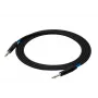 SSQ JMPJMP5 SS-1449 pillikaabel 6,35 mm TS pistik-pistik 5 m must