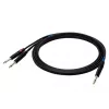 SSQ JSJM2 SS-1453 Kaabel Jack Stereo - 2x Jack Mono 2 m Must