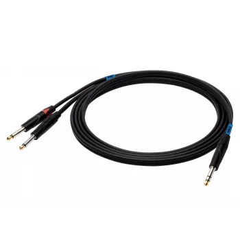 SSQ JSJM2 SS-1453 Kaabel Jack Stereo - 2x Jack Mono 2 m Must